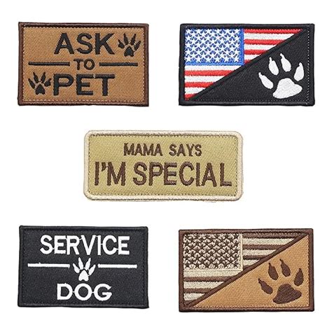 Velcro Dog Patches for Harness, Service Dog Patch | Ask to Pet Velcro ...