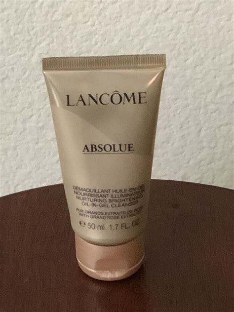 Buy lancome absolue nurturing brightening oil in gel cleanser 1.7 oz 50 ...