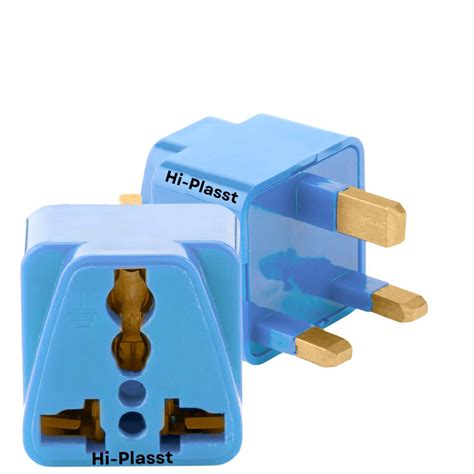 Hi-Plasst (Pack of 1) UK Adapter Plug - Type G Adapter - Perfect for ...