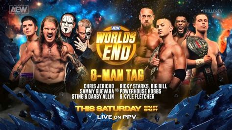 Eight-Man Tag Team Match And More Added To AEW Worlds End