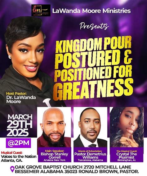 Postured for Greatness , 2720 Mitchell Lane Bessemer,Alabama 35023, 29 ...