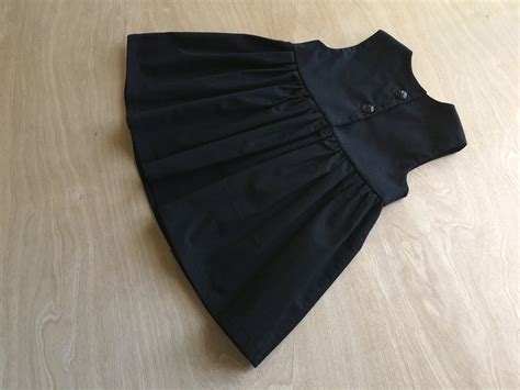 Little Black Dress Baby Black Dress Black dress for toddler | Etsy
