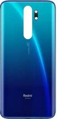 Mobile Back Glass Panel for Xiaomi redmi Note 8 pro Back Panel (Blue ...