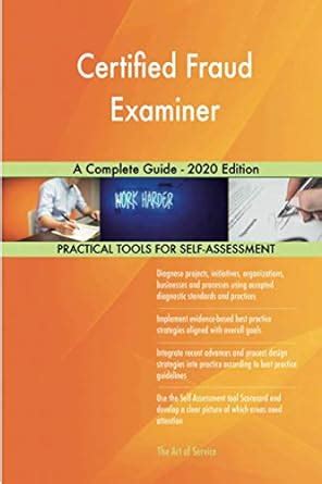 Buy Certified Fraud Examiner A Complete Guide - 2020 Edition Book ...