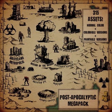 Image result for Wonderdraft Fallout Map