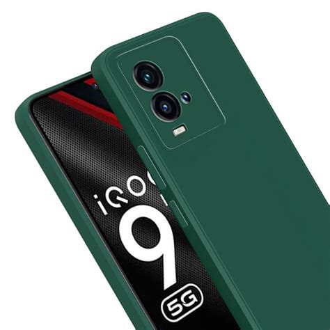 Casotec Back Cover for iQOO 9T 5G | Full Camera Protection | Liquid ...
