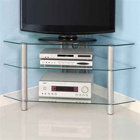 Corner Tv Stand Glass at Keith Maxey blog