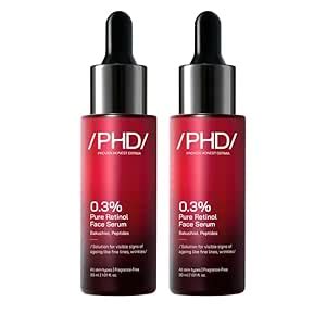 /PHD/ 0.3% Retinol Face Serum with Bakuchiol & Peptides | Retinol Serum ...