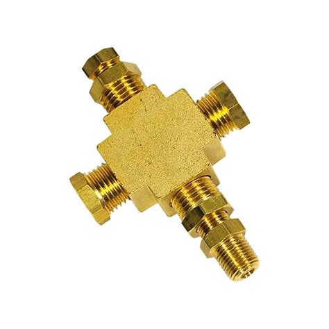 Buy GlowShift 1/8-27 NPT T-Fitting Sensor Thread Adapter for Pressure ...