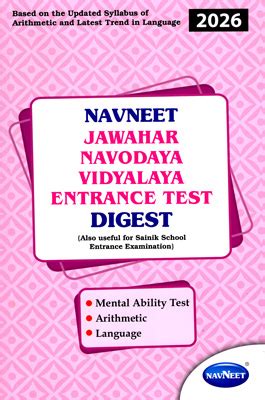 BUY NAVNEET JAWAHAR NAVODAYA VIDYALAYA ENTRANCE TEST DIGEST 2026 BOOK ...
