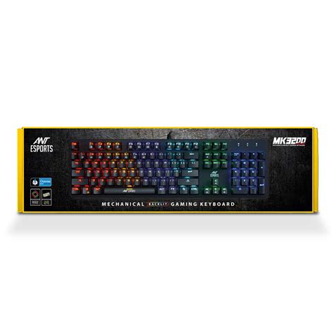 Ant Esports MK3200 Wired Mechanical RGB Gaming Keyboard with Outemu ...