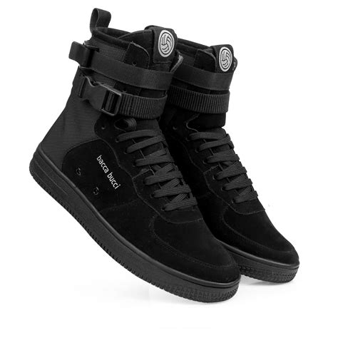 High top sneakers for men | Bacca Bucci Hustle | Men's Streetwear ...