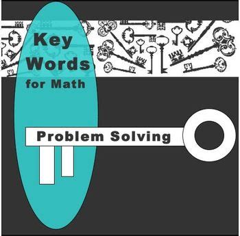 Image result for Math Problem Solving Key Words