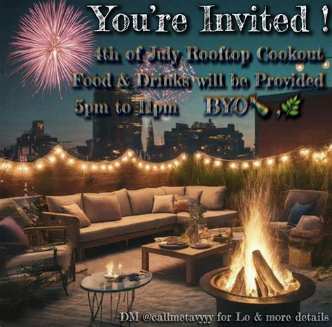 4th of July Rooftop Cookout, Northern Liberties, Philadelphia, 4 July ...