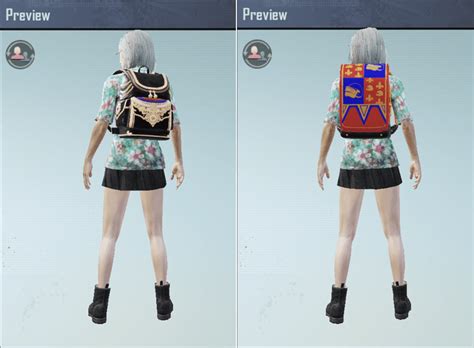 Top Latest PUBG Bag Skins To Buy In PUBG Mobile Season 15