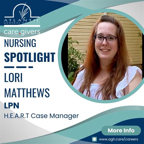 Atlantic General Hospital on LinkedIn: NURSING SPOTLIGHT 🌟 "Hi, I am Lori! I have been an LPN ...