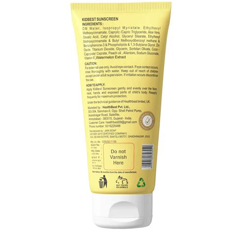 Kids Sunscreen SPF 30 (3-13) Years - Broad Spectrum Safe Sun Protection ...