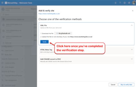 How to Get Bing Verification Code 的图像结果
