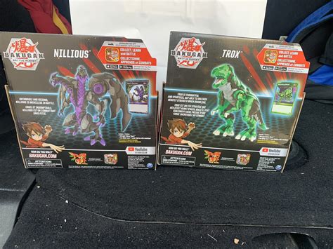 Bakugan Battle Planet NILLIOUS & TROX Deluxe | Ubuy India