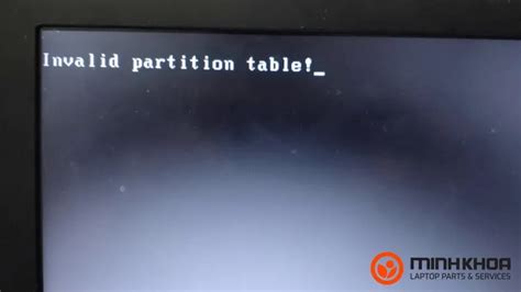 What Is an Invalid Partition Table 的图像结果