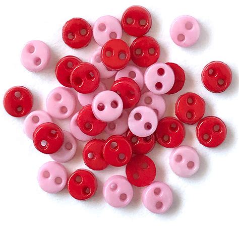 Buttons Galore Micro Buttons, Count: 1, Model: Sweetheart | Michaels