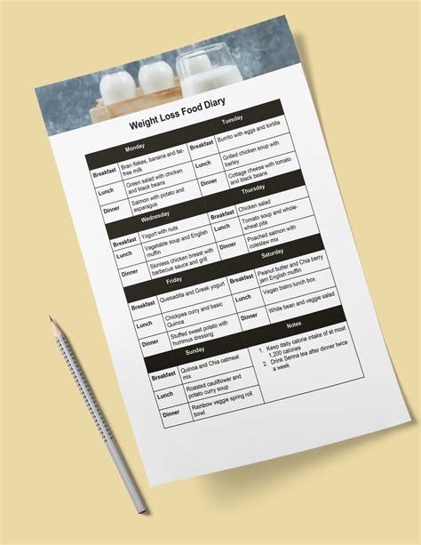 Free Editable Diary Templates in Google Docs to Download