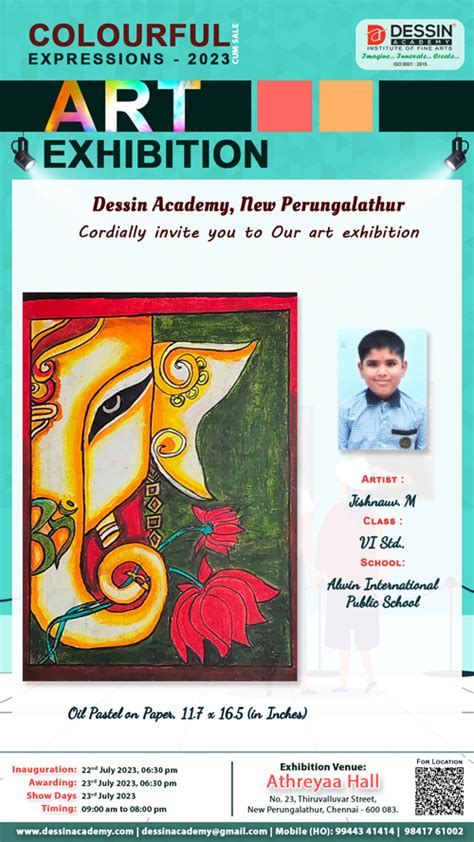 Colourful Expressions - ART Exhibition - 2023 - New Perungalathur 5