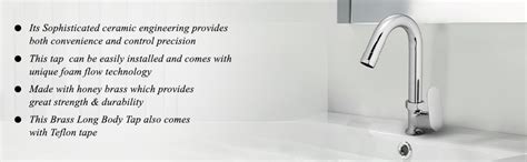 Jagger JBA206 Brass Deck Mounted Washbasin Tap for Bathroom Wash Basin ...