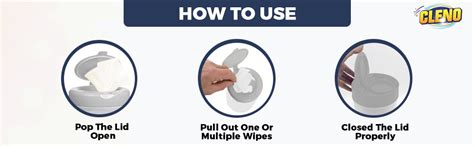 Cleno Toilet Cleaning Wet Wipes For all Toilet Areas like Toilet ...