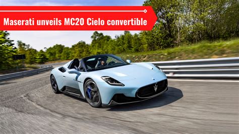 Maserati MC20 Cielo convertible breaks cover | Car News News, Times Now