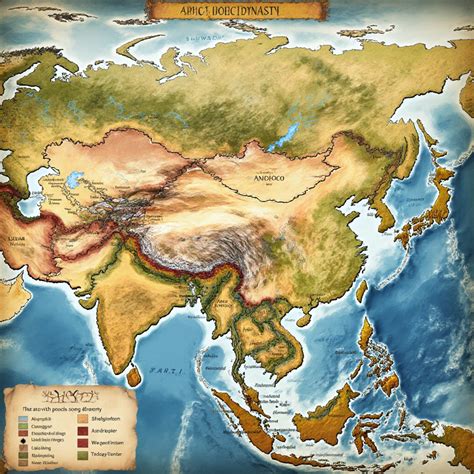 Song Dynasty World Map Base | Stable Diffusion Online