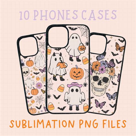 Retro Halloween Phone Cases - Crafty Cutter SVG