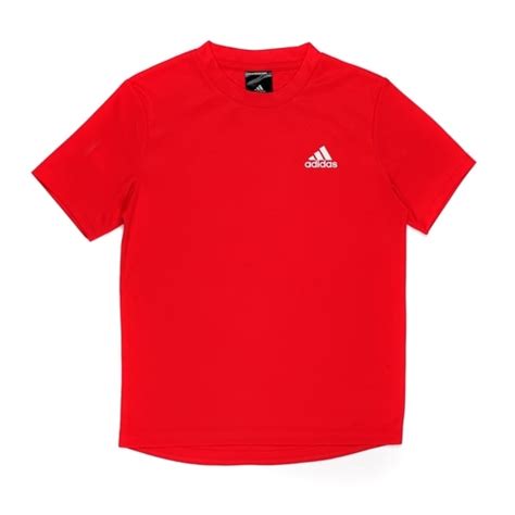 Buy Boys short sleeves t-shirts Red at Best Price | Adidas kids