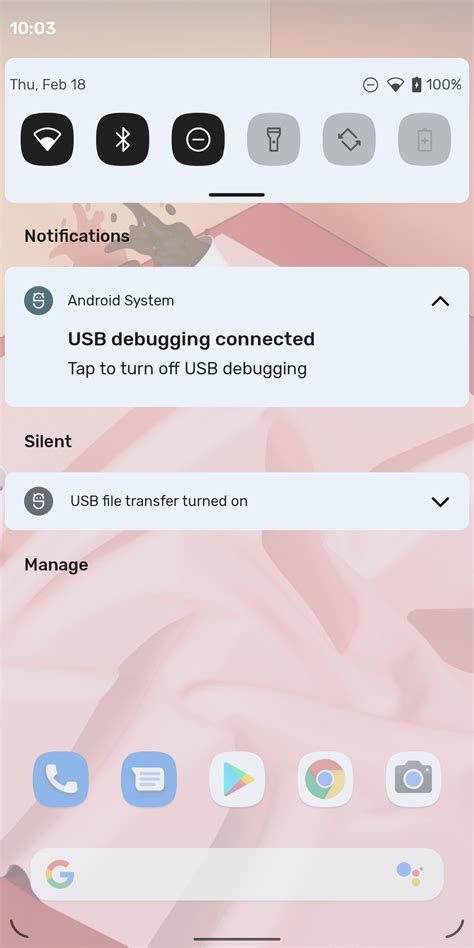 Image result for Android 12 Notification Panel