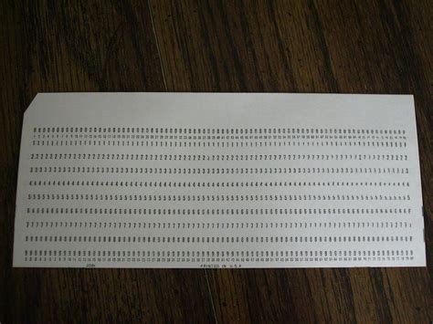 Image result for Punch Card Computer