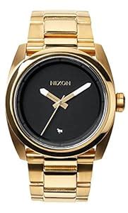 Nixon Men's Kingpin A507513 Gold Stainless-Steel Plated Japanese Quartz ...