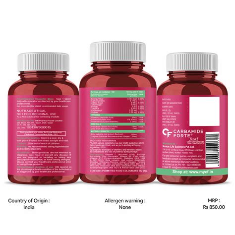 CF Iron + Vitamin C + Folic Acid Supplement | Fast Acting – 100 Tablet ...