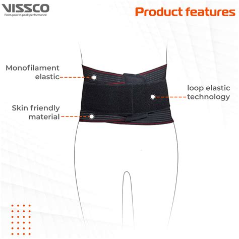 Buy VISSCO LUMBOSET ADVANCE BELT |PROVIDES SUPPORT TO THE LUMBAR SPINE ...