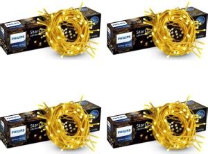 PHILIPS 72 LEDs 12 m Yellow Steady String Rice Lights Price in India ...
