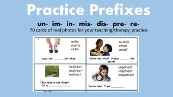 Prefix un dis mis im | TPT