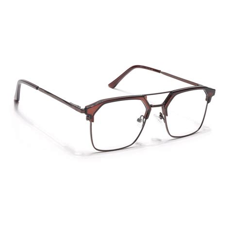 Eyejack Turbo Shine Brown Wayfarer Eyeglasses for Men & Women – Eyejack ...