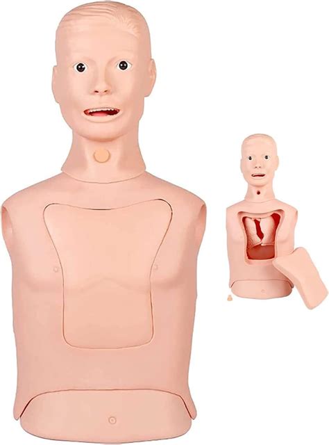 Endotracheal Intubation Gastric Tube Model Half Body Mannequin For ...
