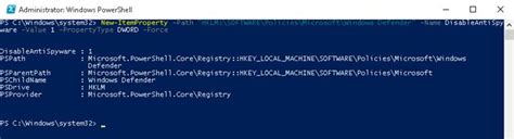 Image result for PowerShell Script to Uninstall Windows Defender