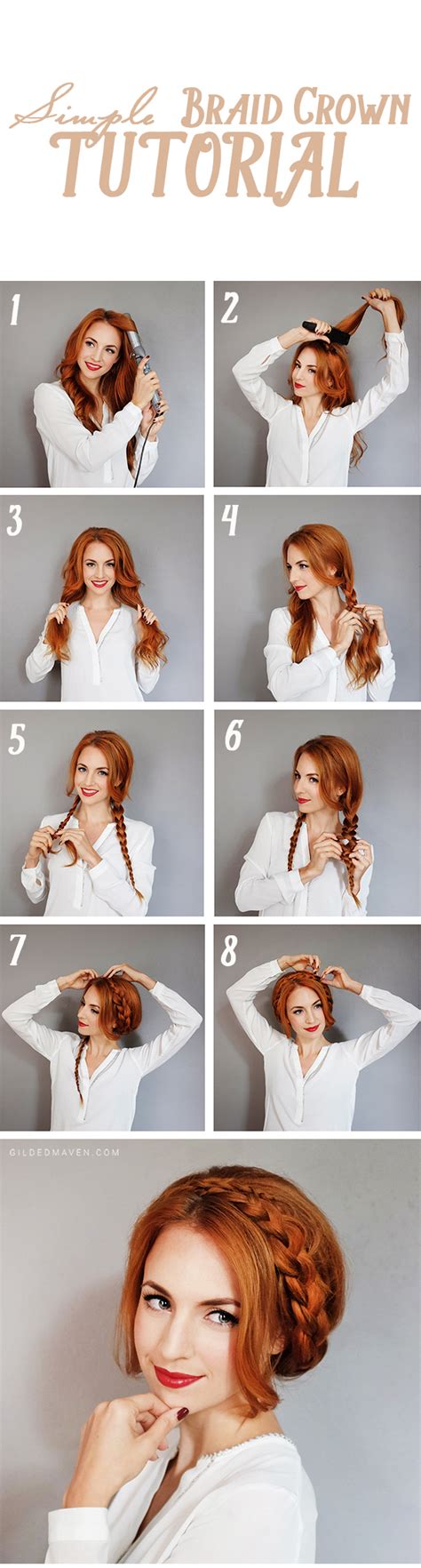 Image result for High Crown Braid Tutorial