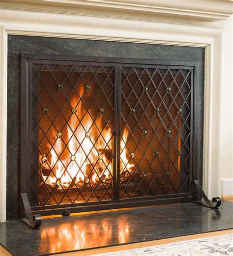 Fireplaces Outdoor Fireplace Screens