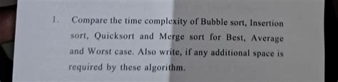 Image result for Bubble Sort Time Complexity Analysis