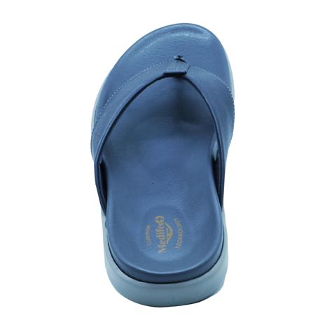 Medifeet Mens Casual Diabetic and Ortho Care Slipper with Arch support ...