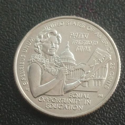 1/4 Dollar (Patsy Takemoto Mink) - American Women Quarter Program ...