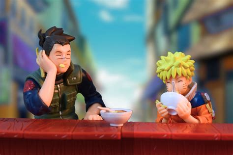 Naruto & Iruka Sensei Ramen Time – Collectible Anime Figures Set - Nar ...