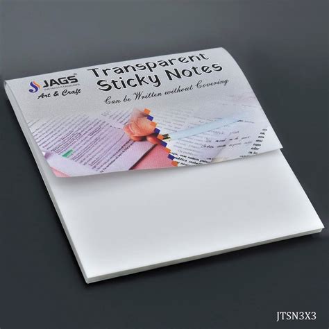 Transparent Sticky Notes and Post Its | Inkarto